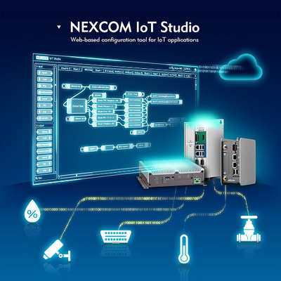 新漢免費(fèi)開放NEXCOM IoT Studio聯(lián)網(wǎng)軟件工具下載，簡(jiǎn)化編程開發(fā)、加速物聯(lián)網(wǎng)創(chuàng)新